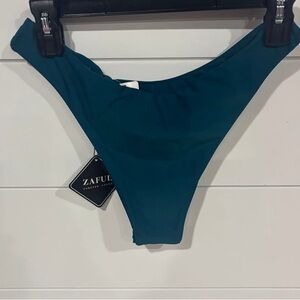Zaful Deep Teal Bikini Bottom